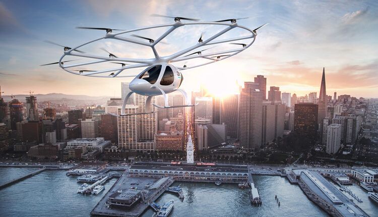 Volocopter autonomous drone flight