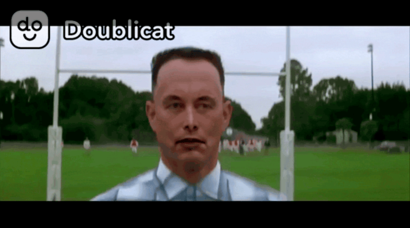 Tech billionaire Elon Musk as Forrest Gump