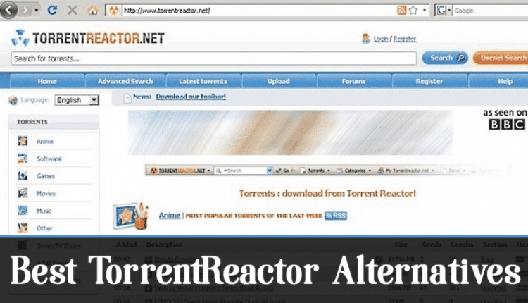 10 Best TorrentReactor Alternatives in 2020