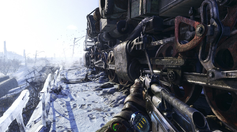 The Aurora train is your ticket to the east in Metro Exodus.