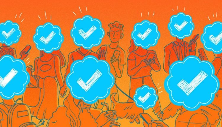 Twitter is working on a way for people to request a blue checkmark