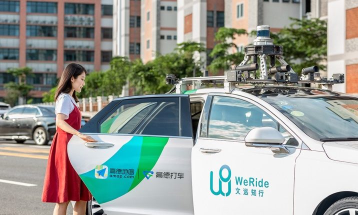 WeRide robotaxis now available on Alibaba’s mapping service