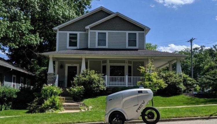 Autonomous Bike Bots To Delivery Grub and Groceries