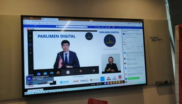 Youths show Malaysia’s lawmakers that virtual Parliament completely possible