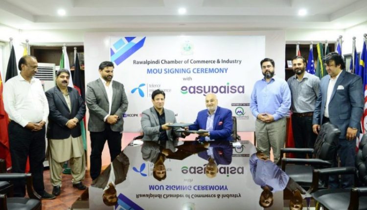 Easypaisa Joins Rawalpindi Chamber of Commerce to Enable Digital Transactions