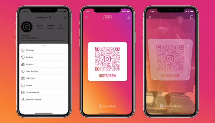 Instagram update brings universal QR code to individual profiles