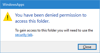 windowsapps-folder-access-denied