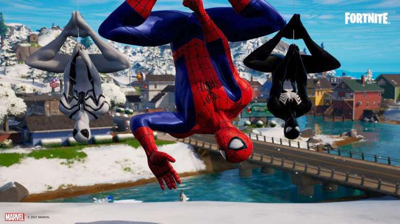 fortnite spider-man web shooters reload
