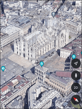 3D view google earth
