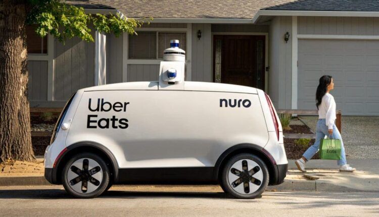 uber Autonomous food delivery