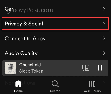 Private Session in Spotify