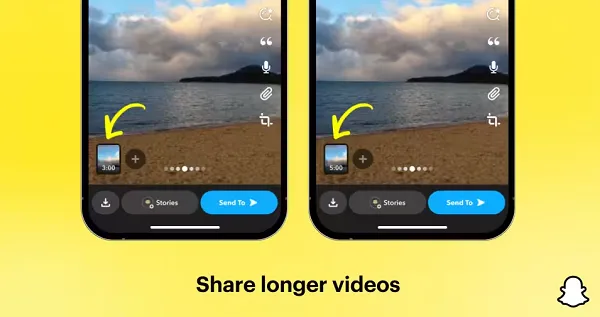 Snapchat longer videos