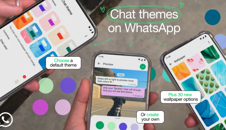 WhatsApp is getting themed chat bubbles